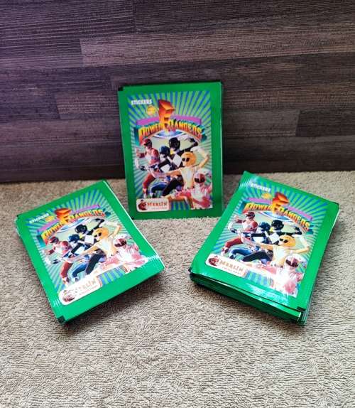 1994 Topps Power Rangers Collectible Stickers(Factory Sealed)