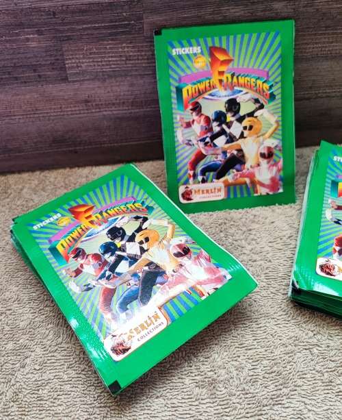 1994 Topps Power Rangers Collectible Stickers(Factory Sealed)