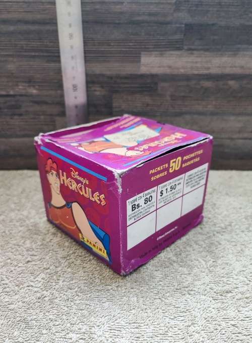 1996 Panini Disney`s Hercules Collectible Stickers(Factory Sealed)