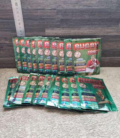 1997 Panini Rugby Collectible Cards(Bid per packet)