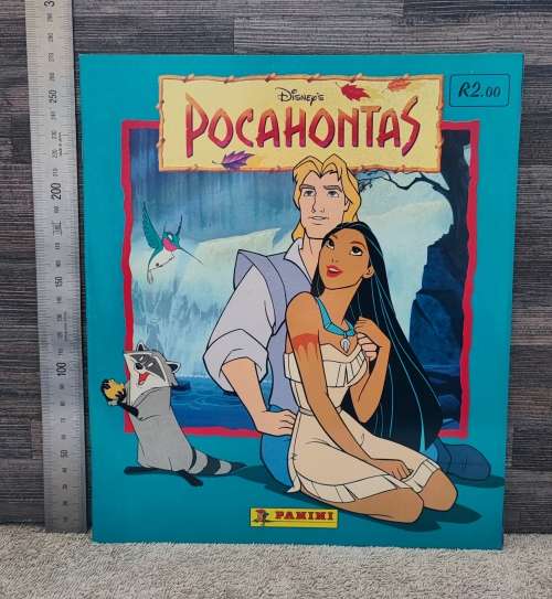 1995 Panini Disney`s Pocahontas Sticker Album