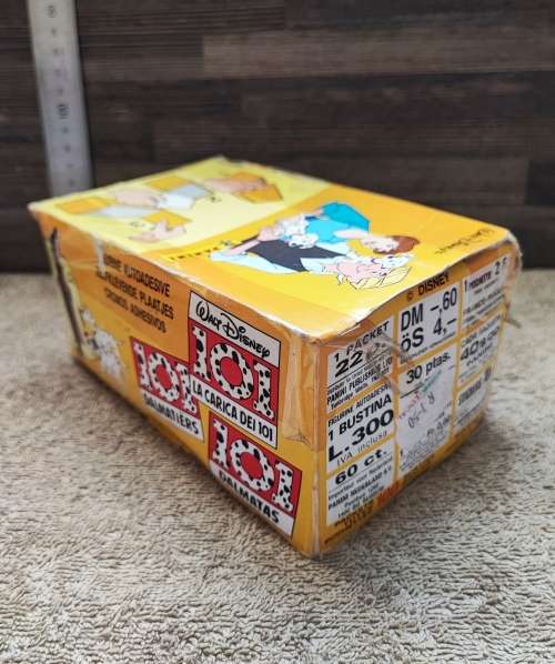 1995 Panini Disney`s 101 Dalmatians The Animation Collectible Stickers(Factory Sealed)