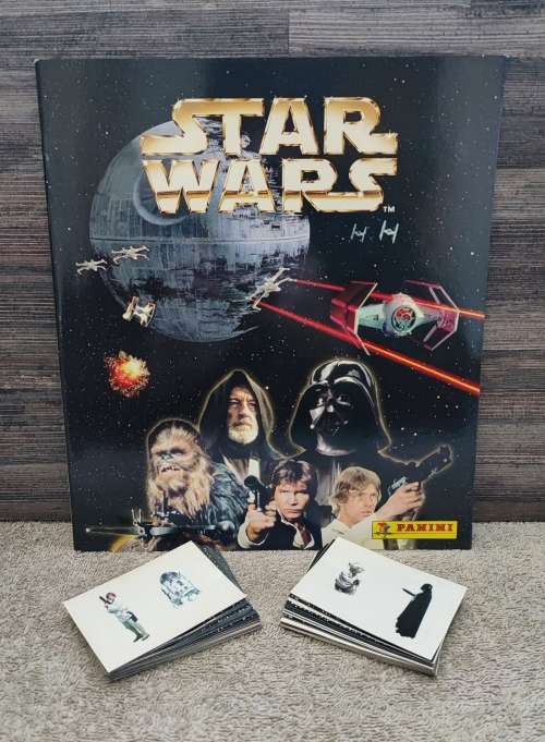 1996 Panini Star Wars Sticker Album and Stickers
