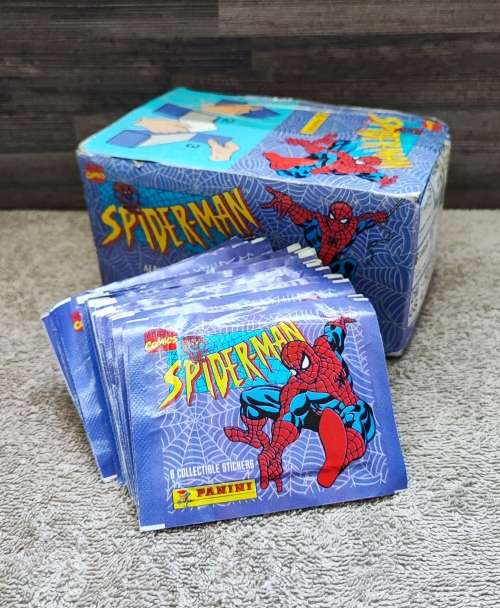 1995 Panini Marvel`s Spiderman Collectible Stickers