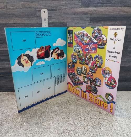 1990 Panini Disney`s Little Mermaid Sticker Album & Collectible Stickers