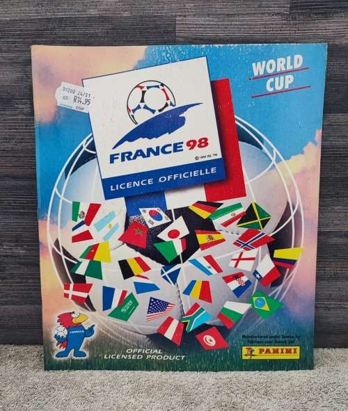 1998 Panini France World Cup Soccer Sticker Album