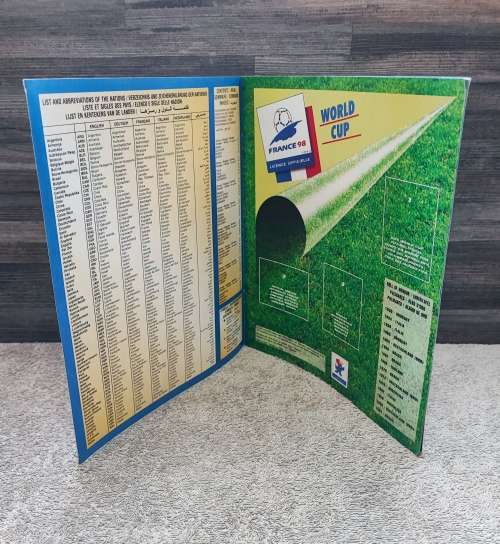 1998 Panini France World Cup Soccer Sticker Album & Stickers