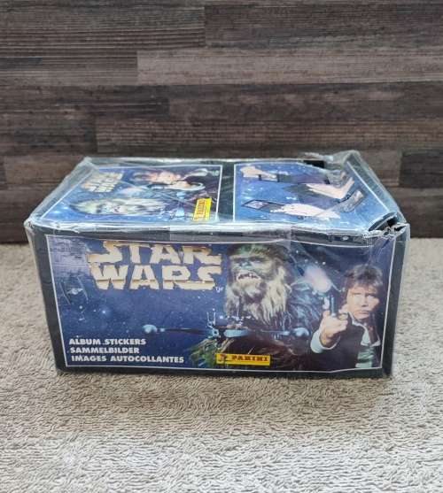 1996 Panini Star Wars Collectible Stickers(Factory Sealed Box)