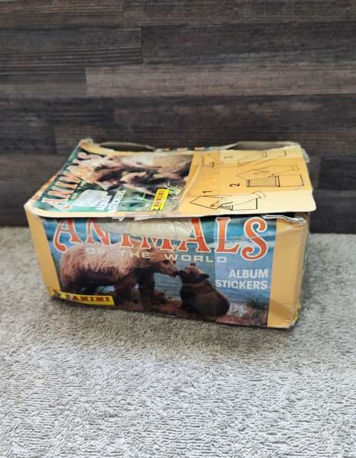 1990 Panini Animals of the World Collectible Stickers(Factory Sealed)