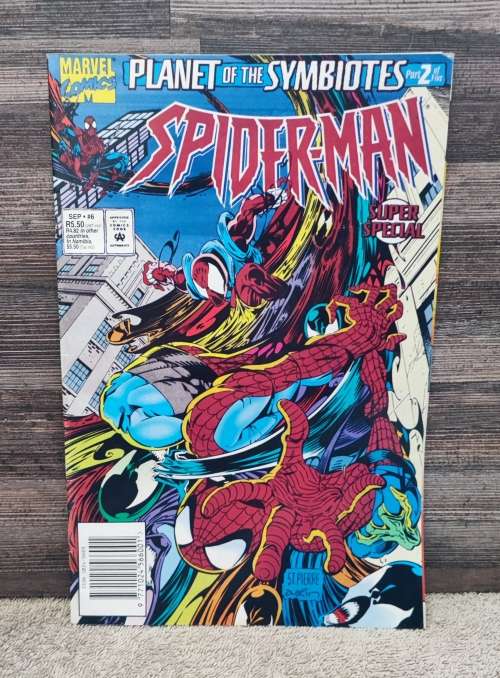 1995 Marvel Spiderman Comic Book Collection Planet of the Symbiotes Part 1 - 5