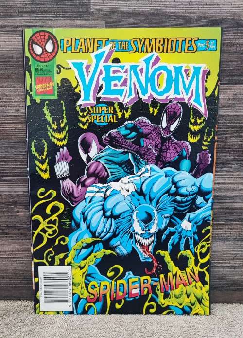 1995 Marvel Spiderman Comic Book Collection Planet of the Symbiotes Part 1 - 5