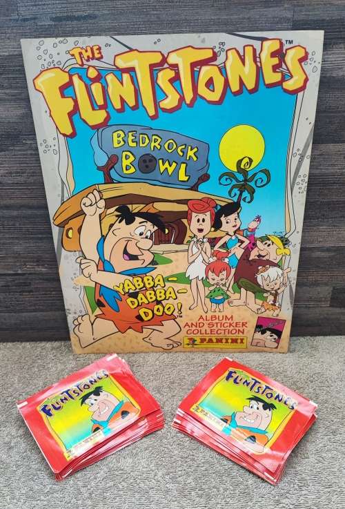 1994 Panini The Flinstones Sticker Album & Stickers