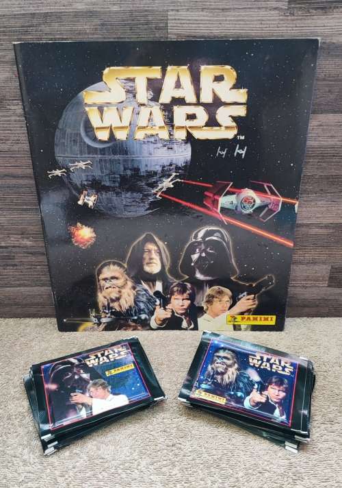 1996 Panini Star Wars Sticker Album and Stickers