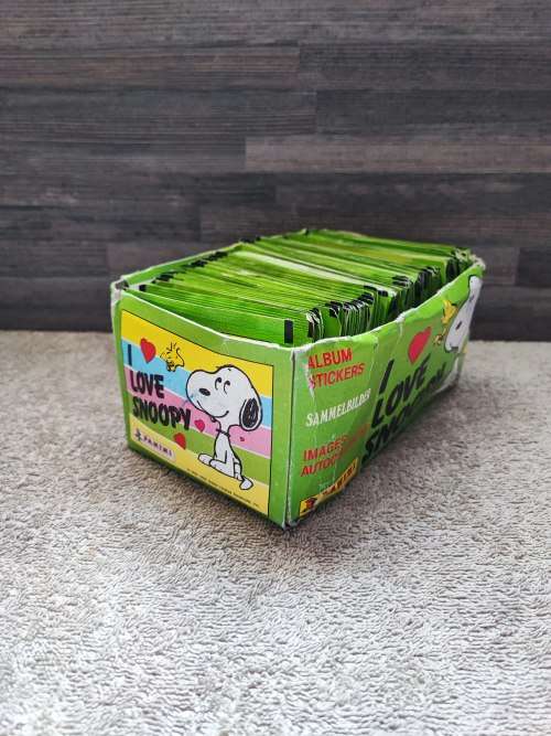 1986 Panini I Love Snoopy collectible stickers