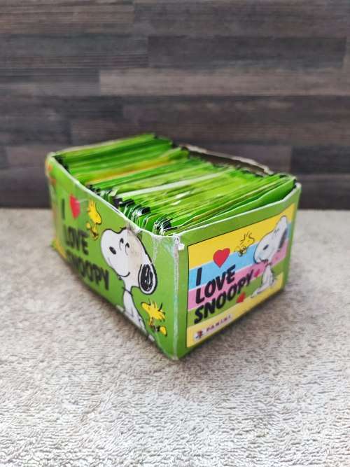 1986 Panini I Love Snoopy collectible stickers