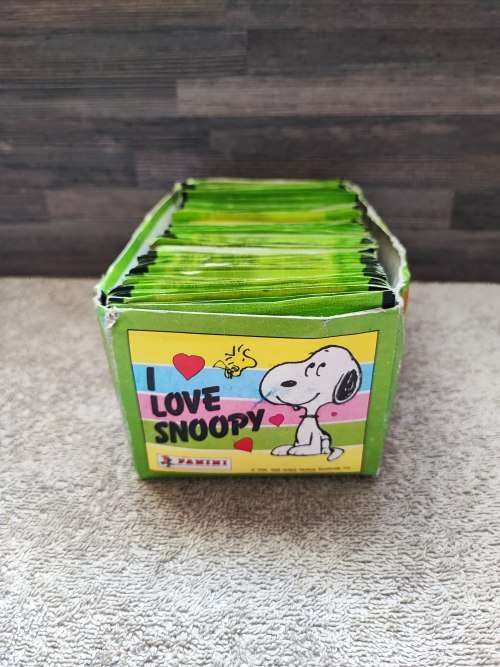 1986 Panini I Love Snoopy collectible stickers