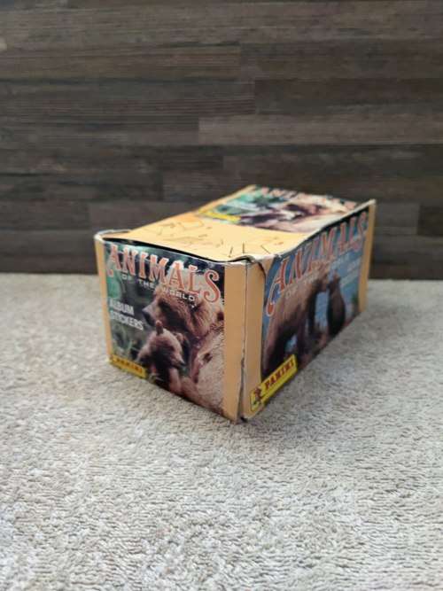 1990 Panini Animals of the World Collectible Stickers