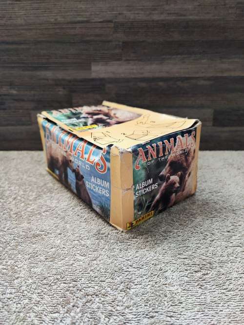 1990 Panini Animals of the World Collectible Stickers