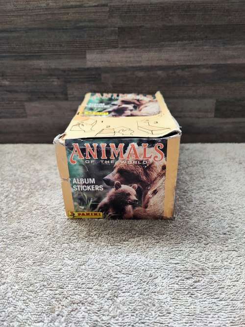1990 Panini Animals of the World Collectible Stickers