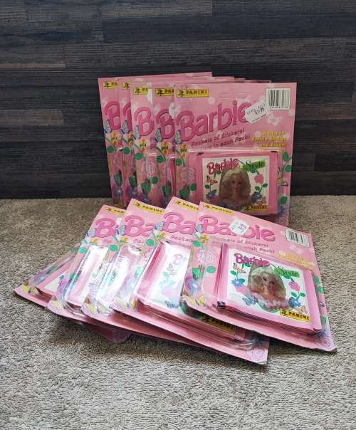 1995 Panini Mattel Barbie Collectible Stickers