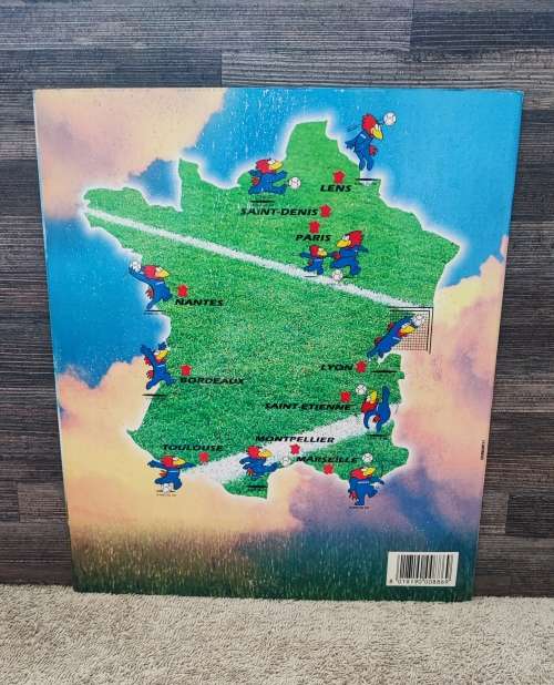 1998 Panini France World Cup Soccer Sticker Album & Stickers