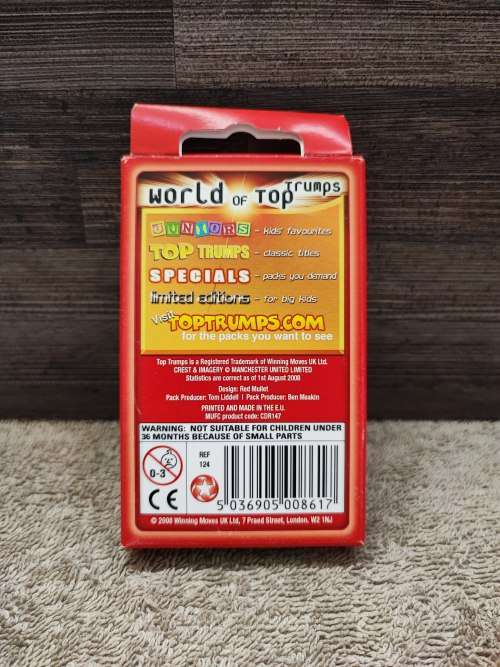 2009 Top Trumps Manchester United