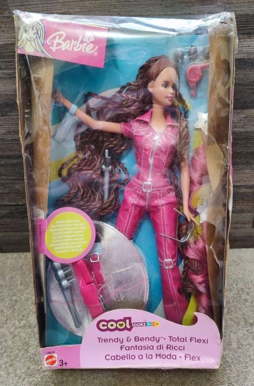 2003 Mattel Cool lookz Barbie Trendy & Bendy Total Flexi Teresa