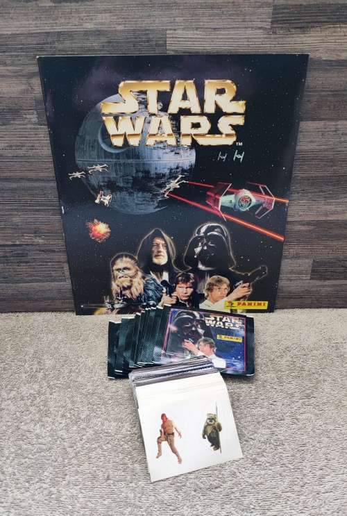 1996 Panini Star Wars Sticker Album and Stickers
