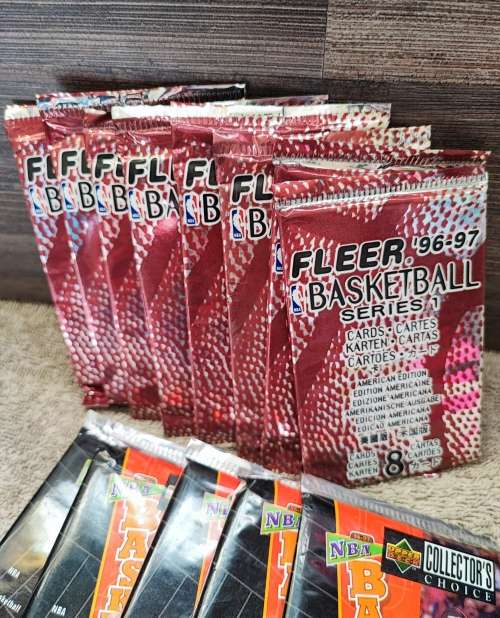 Upper Deck & Fleer Mixed Collectible Cards(Factory Sealed)