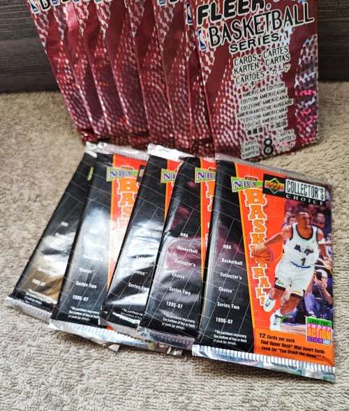 Upper Deck & Fleer Mixed Collectible Cards(Factory Sealed)
