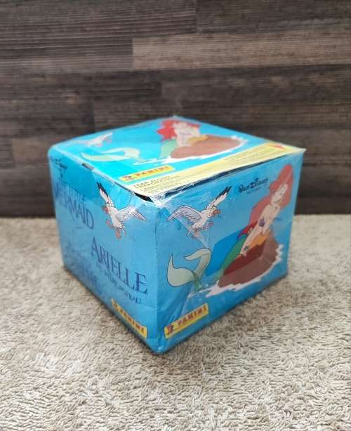 1990 Panini Disney`s Little Mermaid Collectible Stickers(Factory Sealed Box)