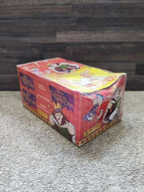 1996 Panini Disney`s The Hunchback of Notre Dame Collectible Stickers(Factory sealed box)