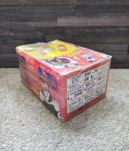1996 Panini Disney`s The Hunchback of Notre Dame Collectible Stickers(Factory sealed box)