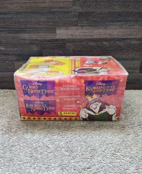 1996 Panini Disney`s The Hunchback of Notre Dame Collectible Stickers(Factory sealed box)