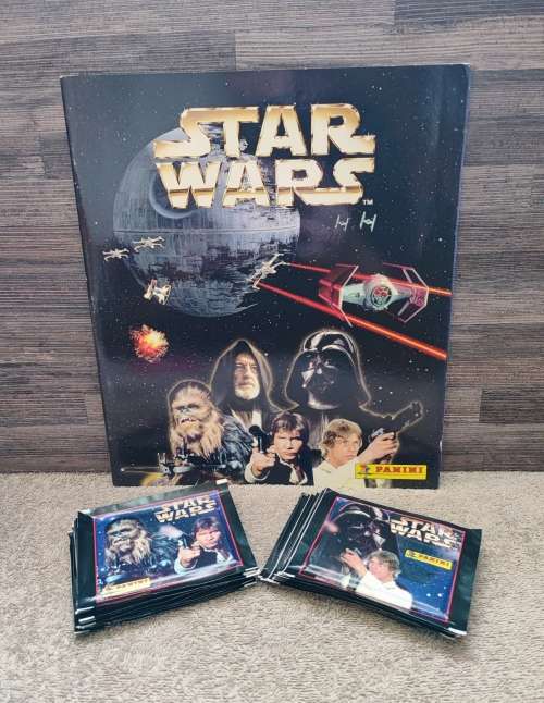1996 Panini Star Wars Sticker Album & Collectible Stickers