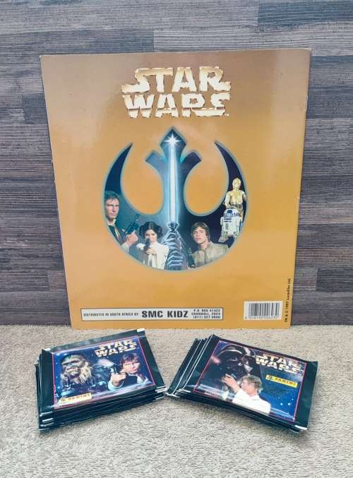 1996 Panini Star Wars Sticker Album & Collectible Stickers