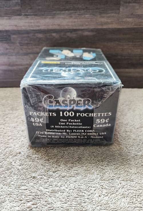 1995 Panini Casper The Movie Collectible Stickers(Factory Sealed Box)