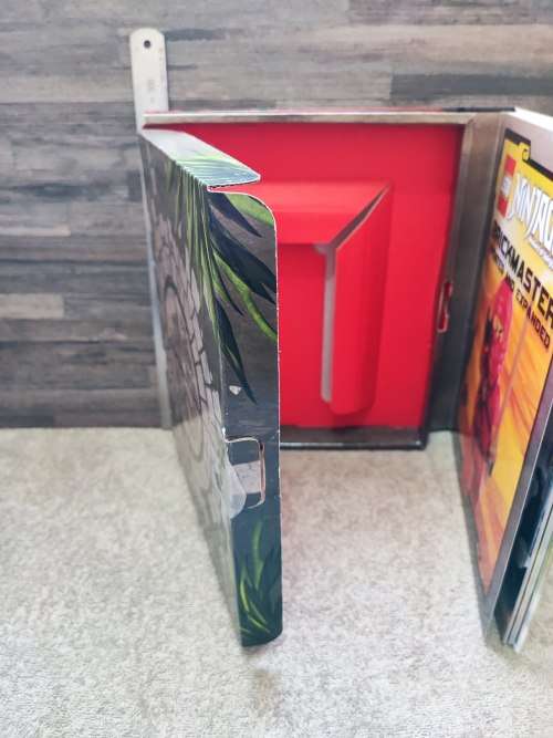 2014 Lego Ninjago Brick Master Updated and expanded Storage Box and Hard Cover Book