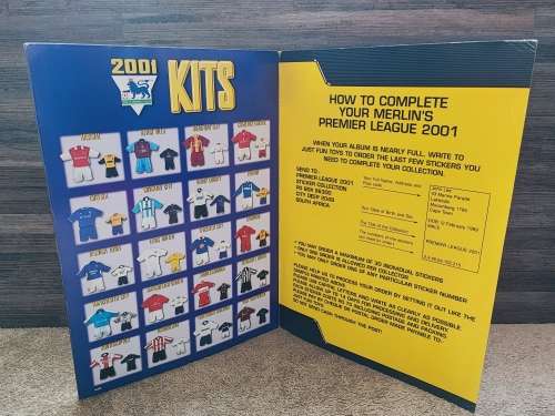 2001 Merlin`s by Topps F.A. Premier League Sticker Album