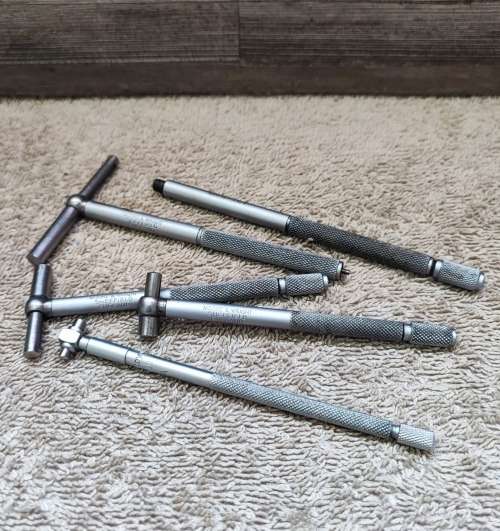 Vintage Moore & Wright/Mitutoyo telescoping Gauges