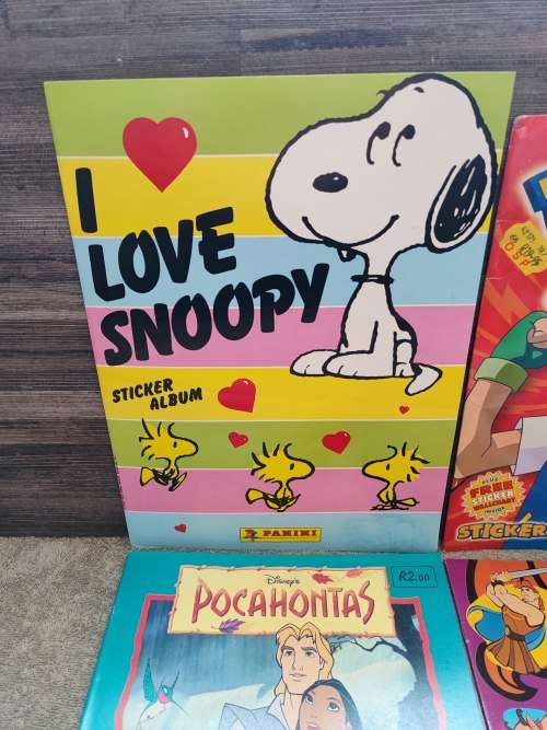 Panini/Topps Mixed Sticker Albums