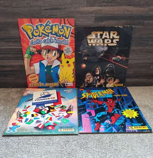 Panini/Topps Mixed Sticker Albums