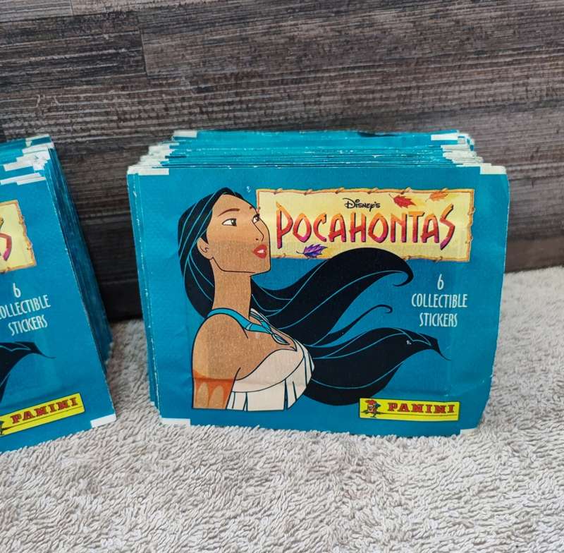 1995 Panini Disney`s Pocahontas Collectible Stickers