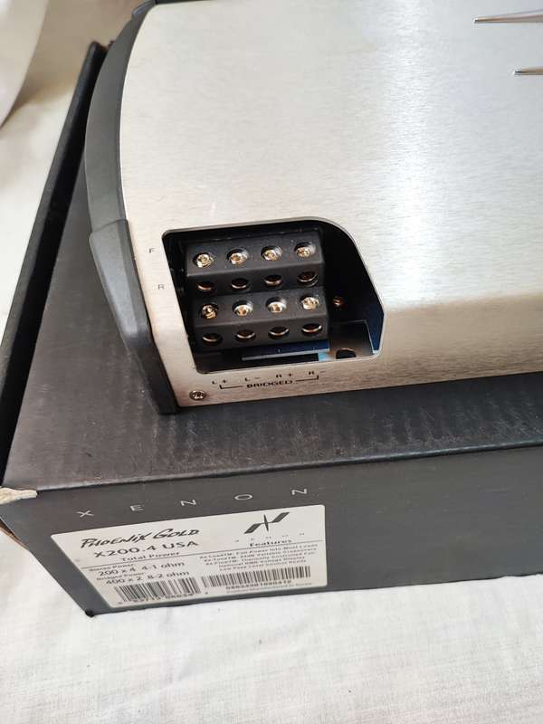 Phoenix Gold 200.4 RMS vehicle amplifier