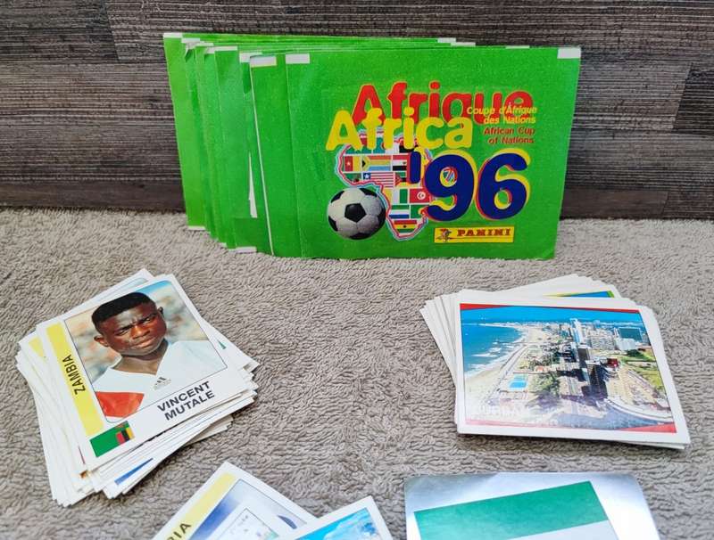 1996 Panini African Cup of Nations Soccer Collectible Stickers