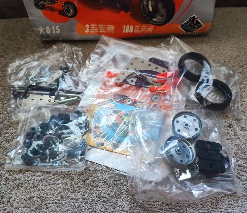 2003 Meccano Motorcycle Set