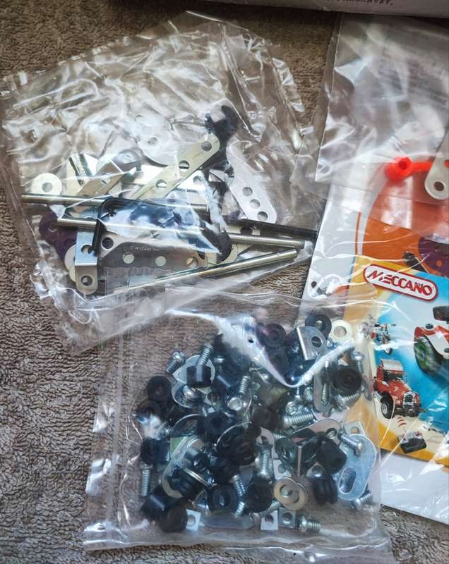 2003 Meccano Motorcycle Set