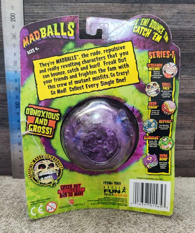 2007 Basic Fun Madballs - Horn Head