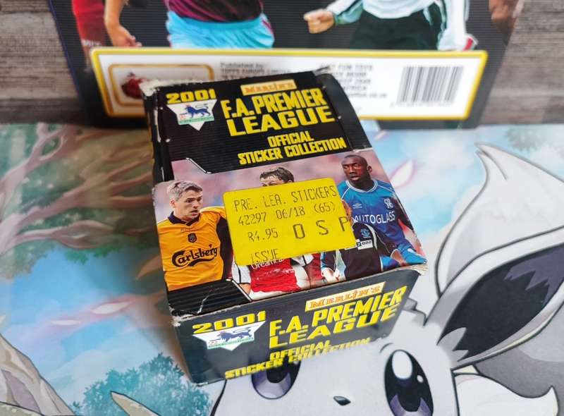 2001 Merlin`s by Topps F.A. Premier League Soccer Sticker Album & Collectible Stickers