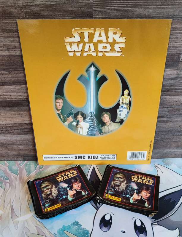 1996 Panini Star Wars Sticker Album & Collectible Stickers